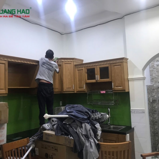 Bàn giao công trình sửa chữa nhà chị Yến Quận Bình Chánh