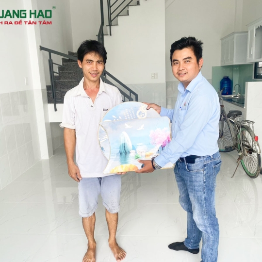 BÀN GIAO NHÀ ANH SƠN TẠI HUYỆN BÌNH CHÁNH