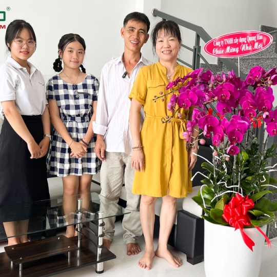 BÀN GIAO NHÀ ANH SƠN TẠI HUYỆN BÌNH CHÁNH