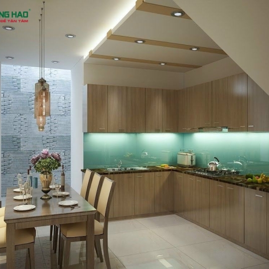 Công trình xây nhà trọn gói nhà Anh Hiếu