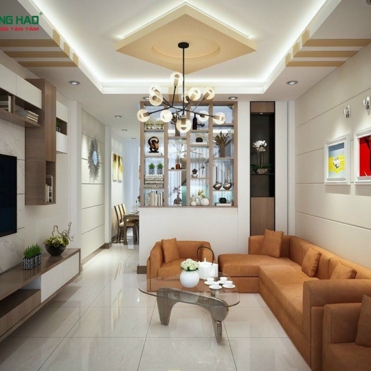 Công trình xây nhà trọn gói nhà Anh Hiếu