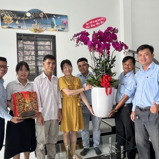 Công trình xây nhà trọn gói nhà Anh Hiếu