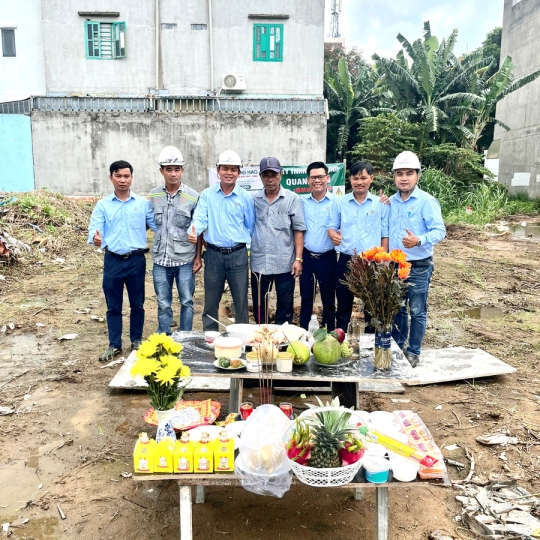 Khởi công xây nhà Anh Nam ở quận Bình Thạnh