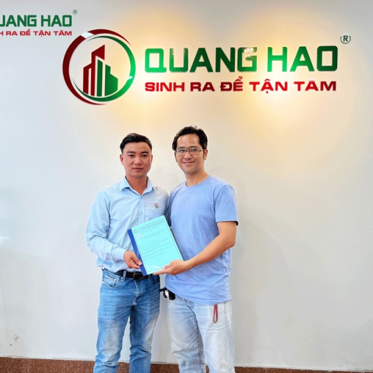 Ký hợp đồng sửa chữa nhà Anh Dũng Quận 12