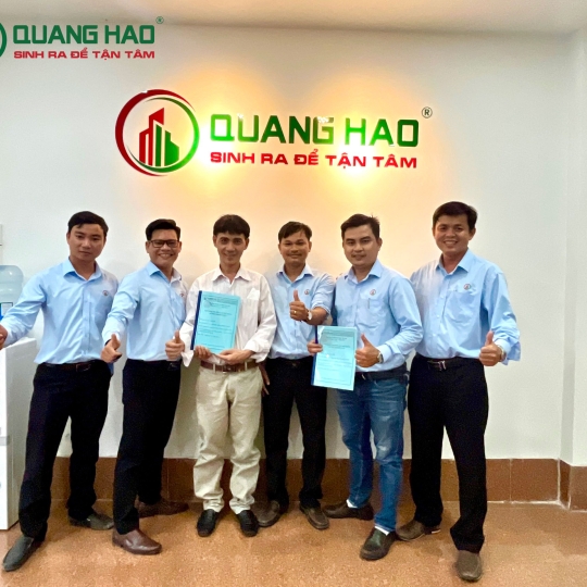 Ký hợp đồng xây mới nhà Anh Sơn ở Huyện Bình Chánh