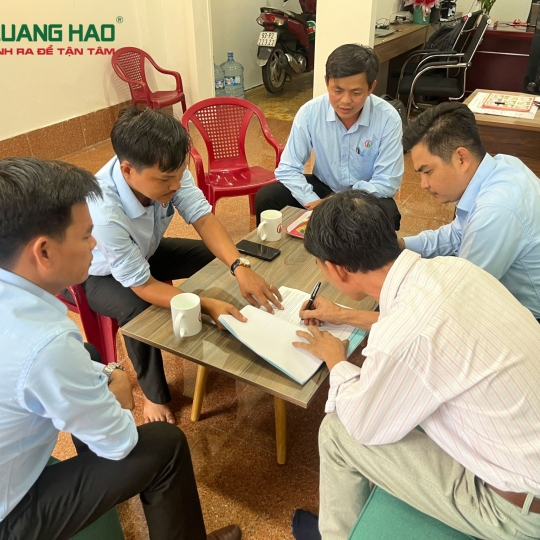 Ký hợp đồng xây mới nhà Anh Sơn ở Huyện Bình Chánh