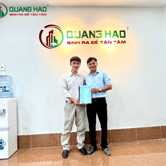 Ký hợp đồng xây mới nhà Anh Sơn ở Huyện Bình Chánh