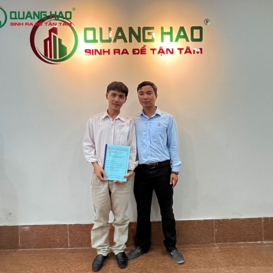 Ký hợp đồng xây mới nhà Anh Sơn ở Huyện Bình Chánh