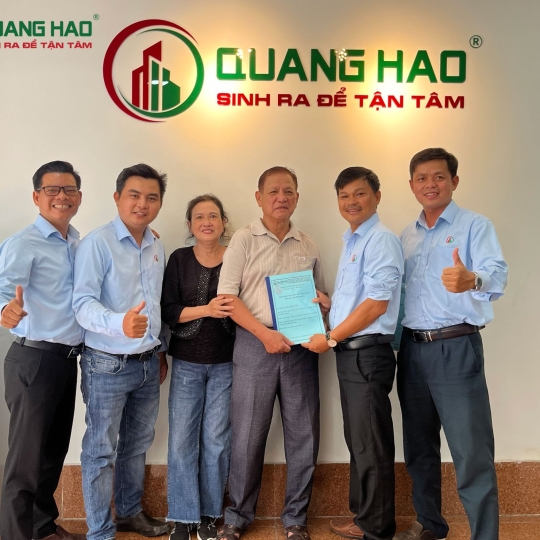 Ký hợp đồng xây mới nhà Chú Đột ở Quận Bình Thạnh
