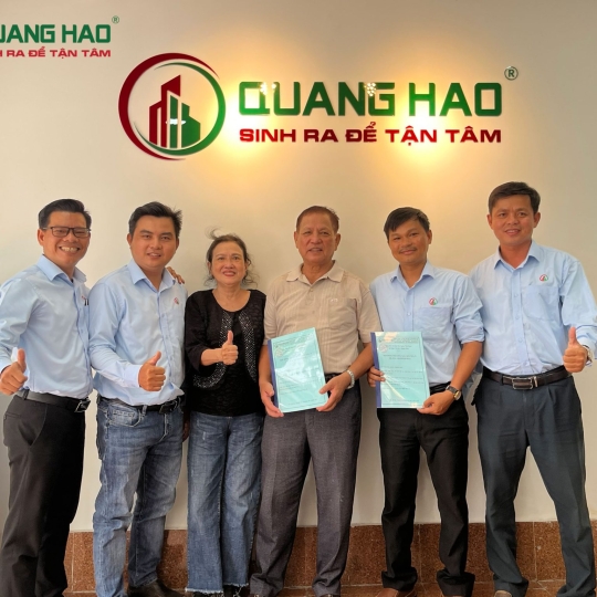 Ký hợp đồng xây mới nhà Chú Đột ở Quận Bình Thạnh