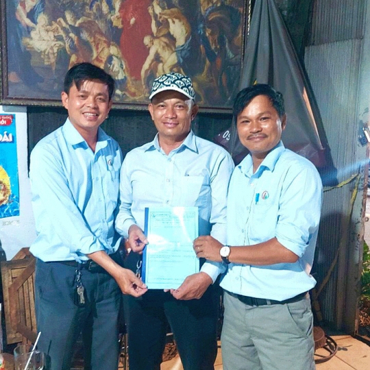 KÝ KẾT HỢP ĐỒNG XÂY DỰNG VÀ KHỞI CÔNG NHÀ ANH DANH
