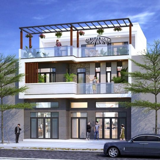 Thiết kế biệt thự hiện đại tại TP.HCM
