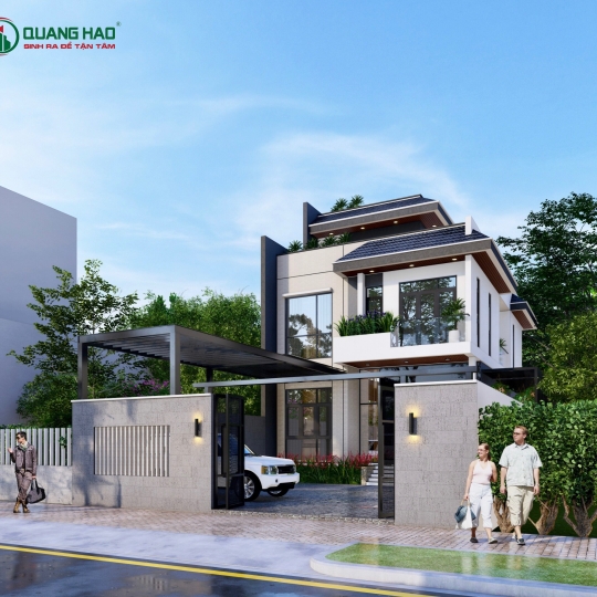 Thiết kế biệt thự nghỉ dưỡng đẹp tại TP.HCM