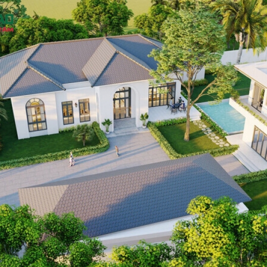 Thiết kế biệt thự nhà vườn đẹp tại TP.HCM
