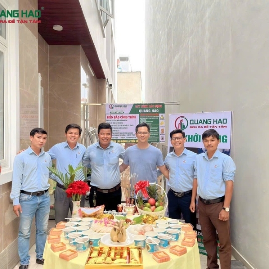 Thiết kế nhà phố có sân vườn tại TP.HCM