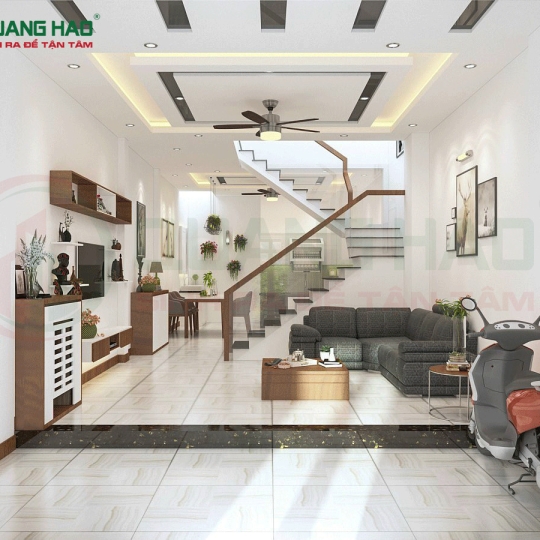 Thiết kế nhà phố diện tích nhỏ tại TP.HCM