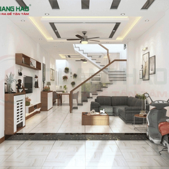 Thiết kế nhà phố vừa ở vừa kinh doanh tại TP.HCM