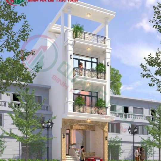 Thiết kế nhà phố vừa ở vừa kinh doanh tại TP.HCM