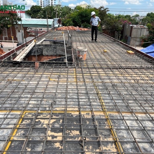 Xây nhà 4.5 tầng nhà anh Nhất Anh Quận Thủ Đức