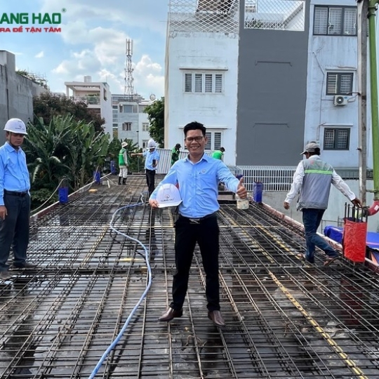 Xây nhà 4.5 tầng nhà anh Nhất Anh Quận Thủ Đức