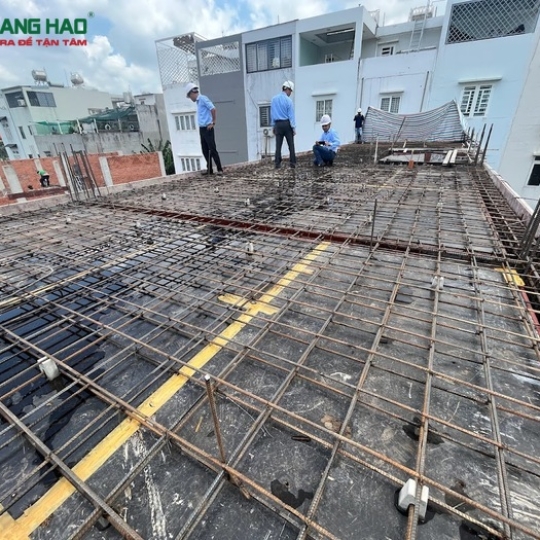 Xây nhà 4.5 tầng nhà anh Nhất Anh Quận Thủ Đức
