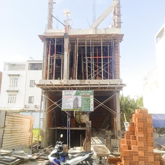 Xây nhà 4.5 tầng nhà anh Nhất Anh Quận Thủ Đức