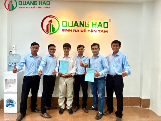 Ký hợp đồng xây mới nhà Anh Sơn ở Huyện Bình Chánh