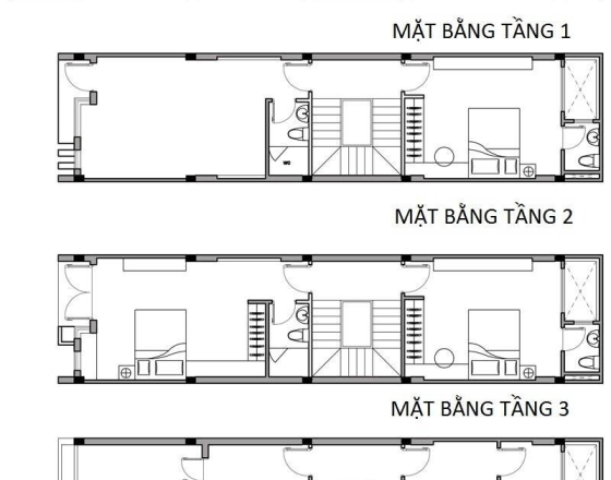 Báo giá bản vẽ thiết kế nhà phố