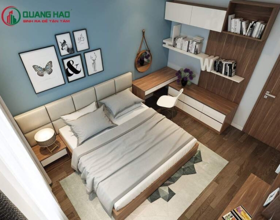 Mẫu thiết kế nội thất phòng ngủ đơn giản