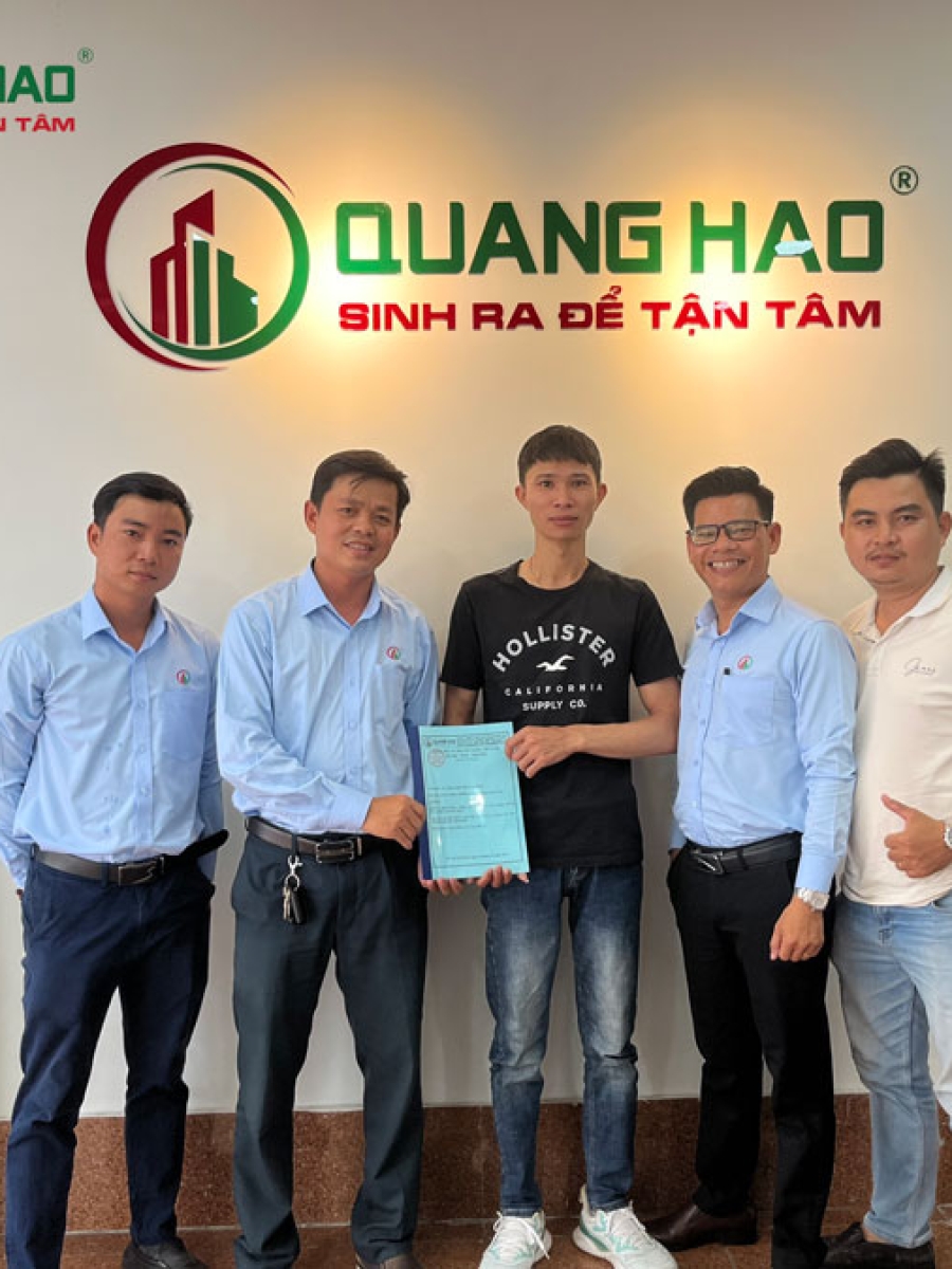 Ký hợp đồng sửa chữa nhà Anh Dũng ở Quận Tân Bình