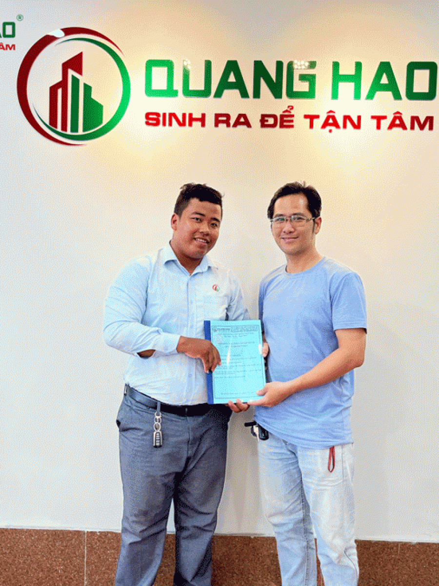 Ký hợp đồng sửa chữa nhà Anh Dũng Quận 12