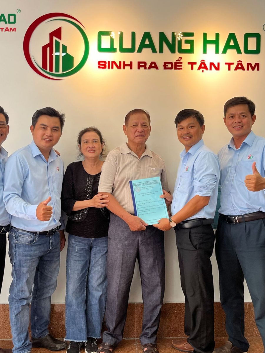 Ký hợp đồng xây mới nhà Chú Đột ở Quận Bình Thạnh