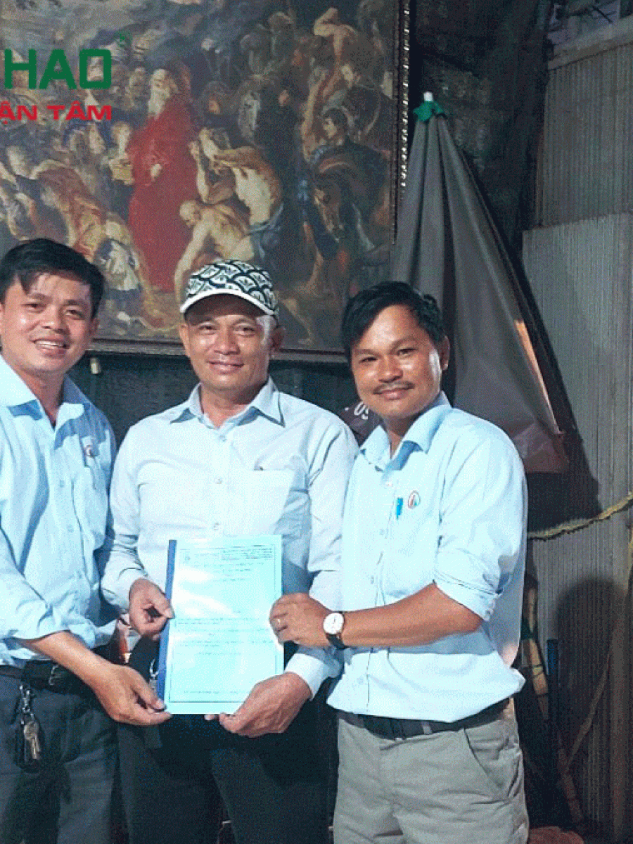 KÝ KẾT HỢP ĐỒNG XÂY DỰNG VÀ KHỞI CÔNG NHÀ ANH DANH