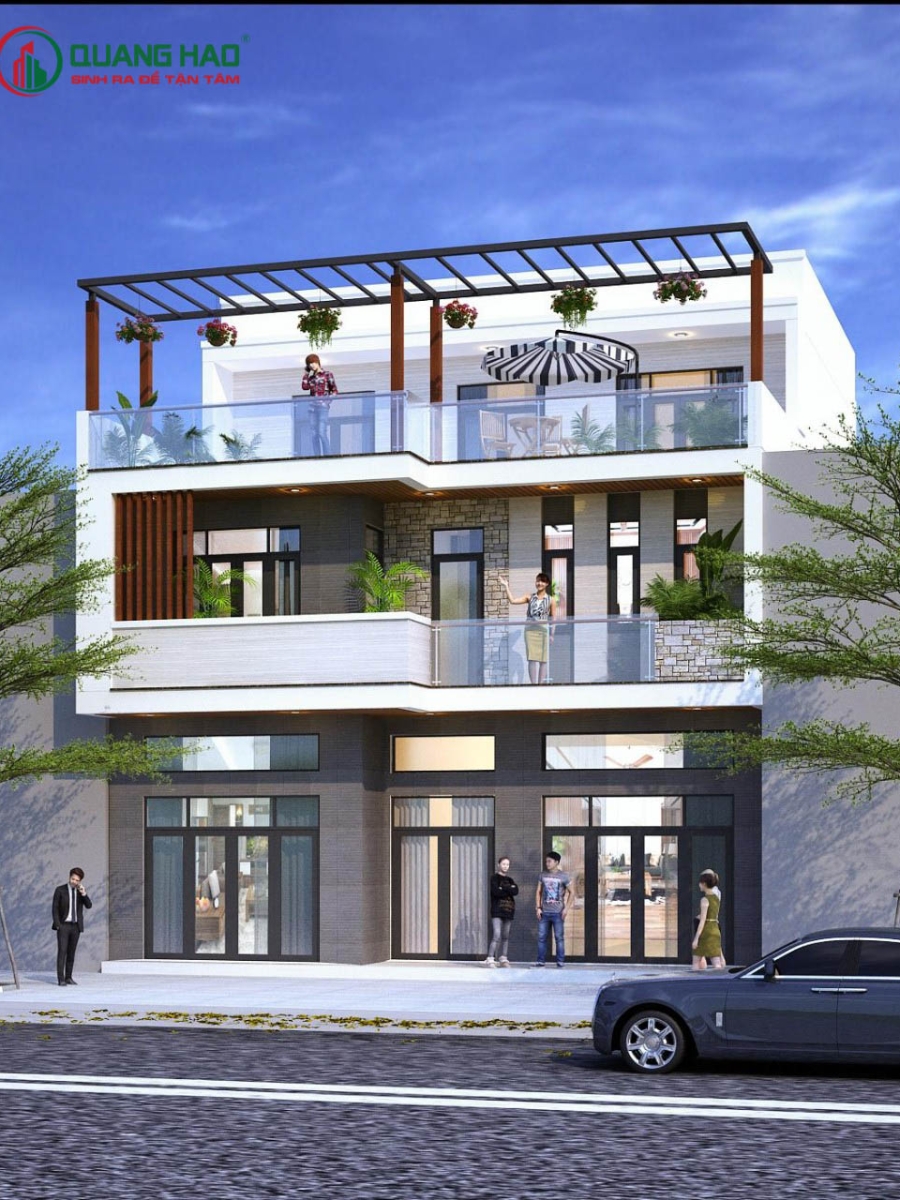 Thiết kế nhà phố giá rẻ tại TP.HCM