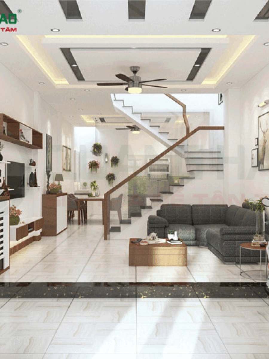 Thiết kế nhà phố vừa ở vừa kinh doanh tại TP.HCM