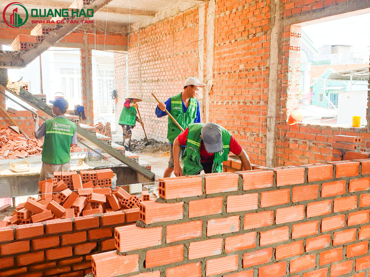 Xây nhà 3 tầng tại HCM