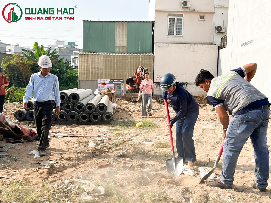 Cận cảnh quá trình thi công