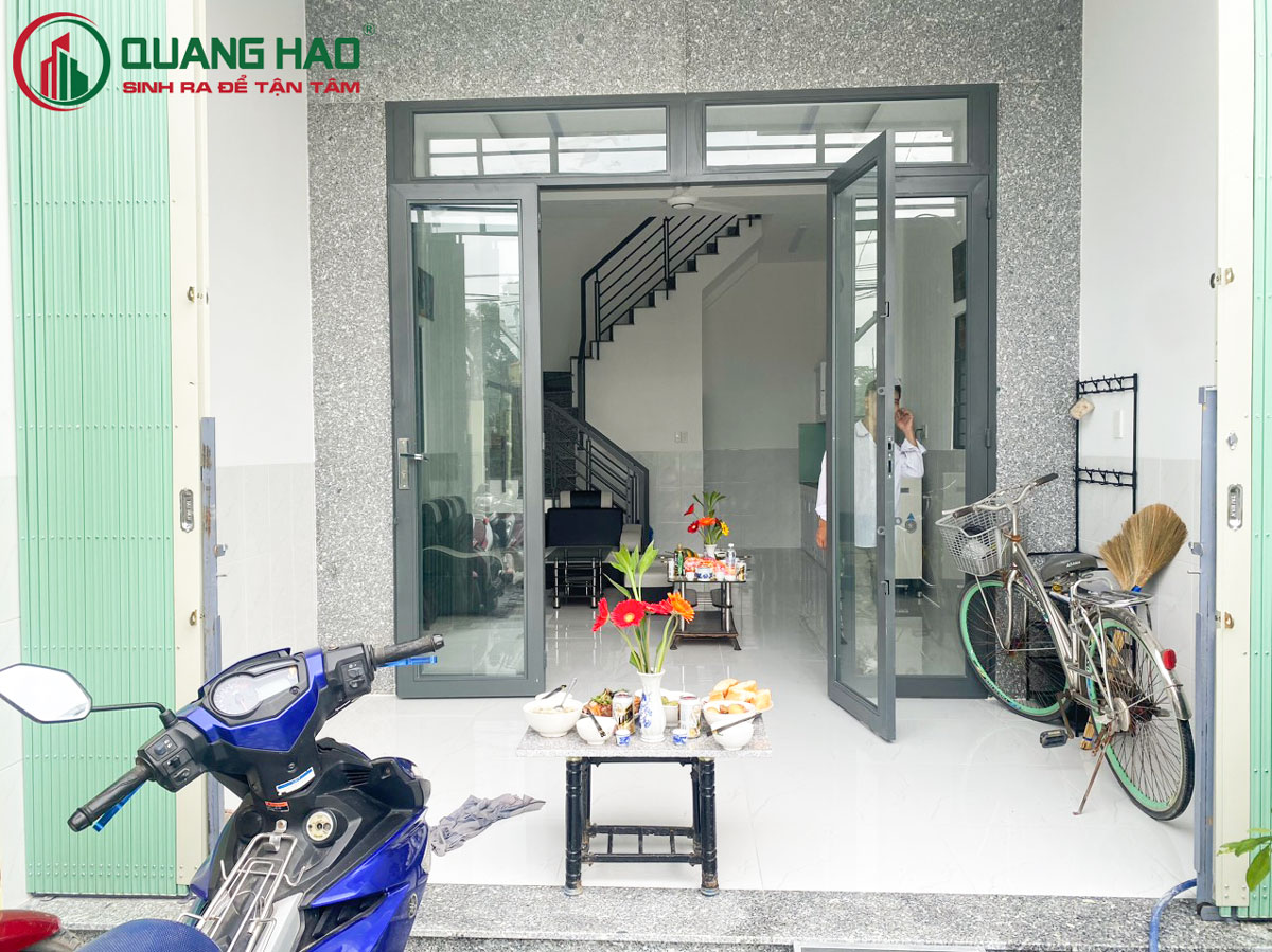 Xây Dựng Quang Hào bàn giao nhà Anh Sơn Huyện Bình Chánh