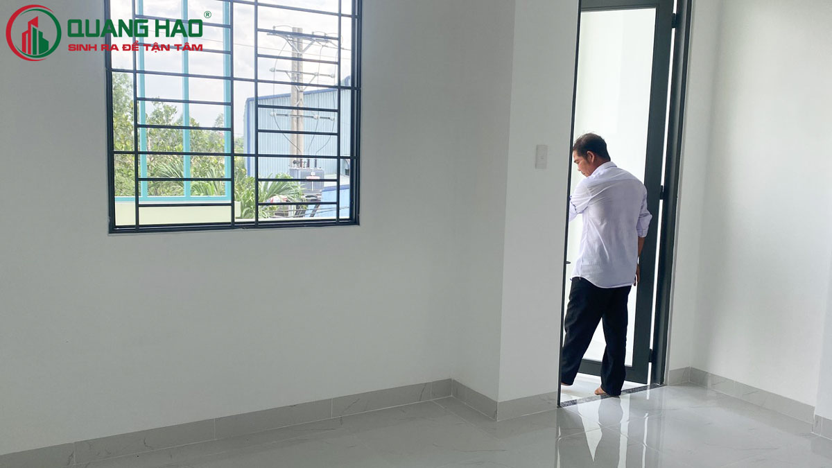 Xây Dựng Quang Hào bàn giao nhà Anh Sơn Huyện Bình Chánh