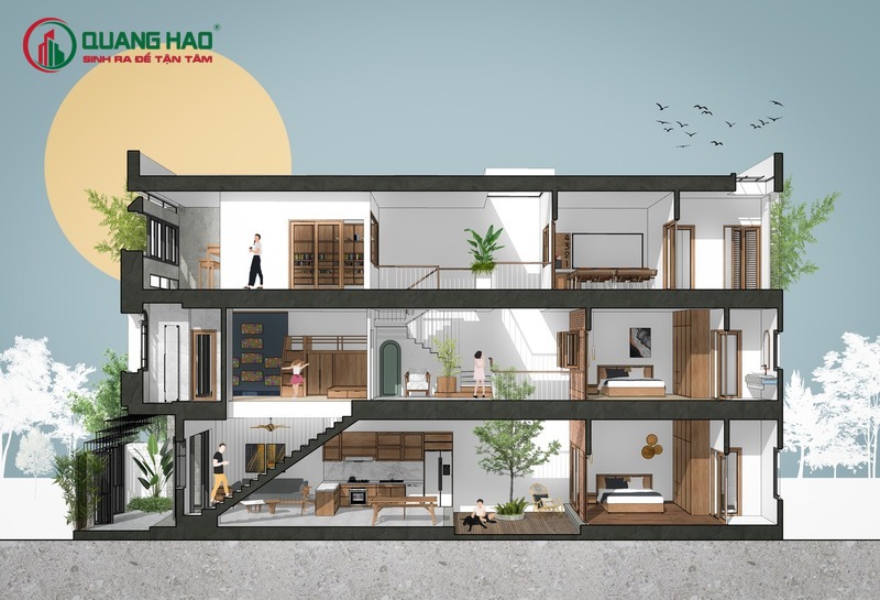 Tiêu chuẩn thiết kế nhà ở riêng lẻ gồm những gì?