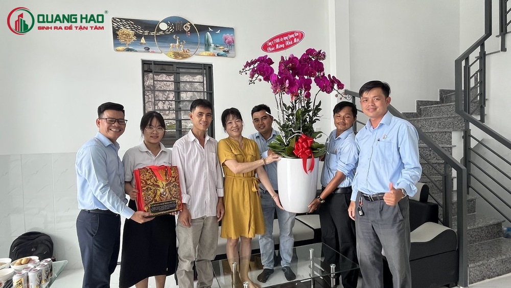Công trình đã hoàn thành xong và bàn giao cho chủ đầu tư