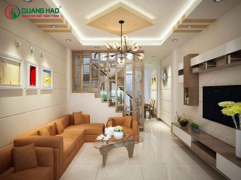 Dịch vụ thiết kế nội thất căn hộ tại TP.HCM - Phòng khách