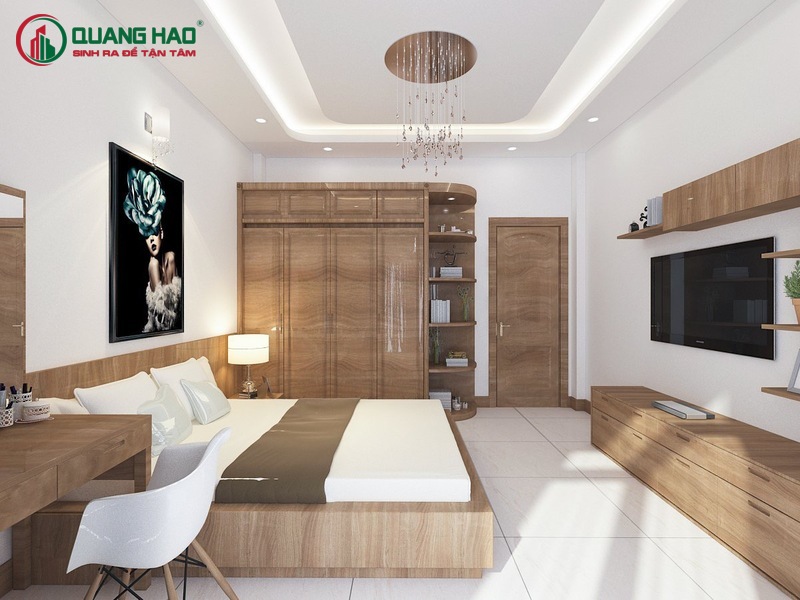 Dịch vụ thiết kế nội thất căn hộ tại TP.HCM - Phòng ngủ chính