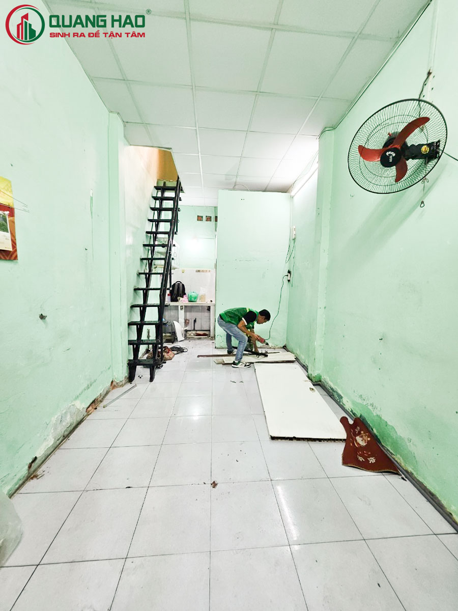 Xây Dựng Quang Hào cúng động thổ khởi công nhà ở Chú Long tại Quận Bình Thạnh