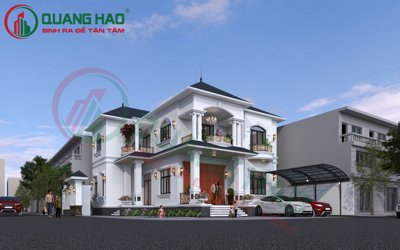 Thiết kế biệt thự nhà Anh Danh tại Huyện Hóc Môn