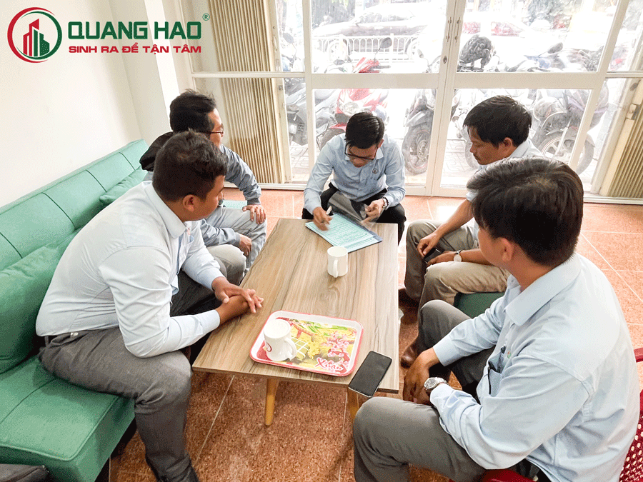 Xây Dựng Quang Hào ký hợp đồng sửa chữa nhà Anh Dũng tại Quận 12