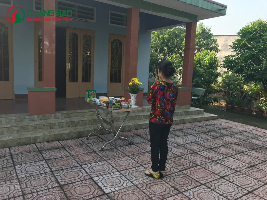 Khởi công xây dựng nhà phố 2 tầng hiện đại cho gia đình chị Nhân