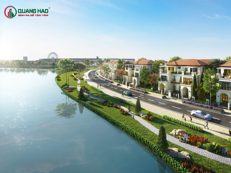 Nhà đối diện với dòng sông đồng nghĩa với việc có minh đường tốt, thuận lợi đón nhận sinh khí cũng như ánh sáng. Tuy nhiên, vì nước liên tục chuyển động nên cần phải xây nhà cách sông một khoảng đất nhất định để khắc chế dòng chảy và phải có bờ kè vững chắc. Tại khoảng đất của minh đường hãy trồng thêm ít cây xanh để giữ chắc đất và điều chỉnh hướng gió thổi vào từ sông.