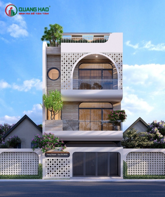 Các bước trong quy trình thi công nhà phố đẹp là gì?