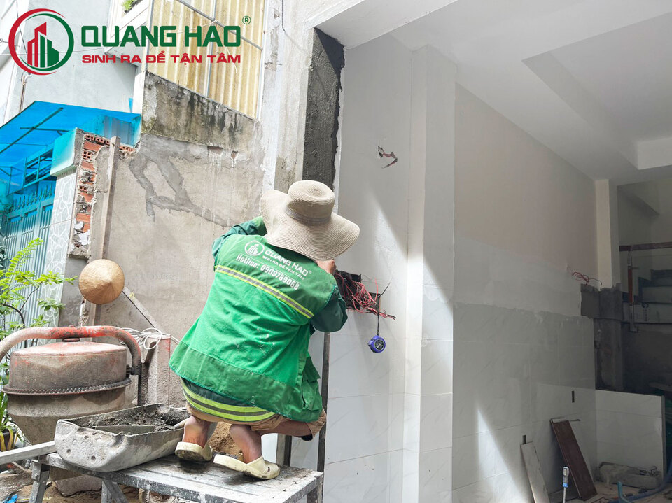 Thi công hoàn thiện nhà Anh Chuyên Quận 3